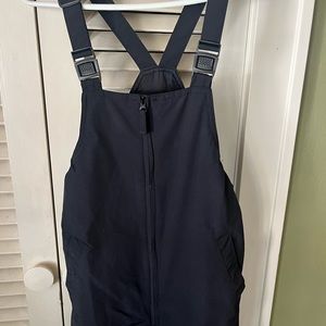 Lands end size 14 snow/ski bibs practically new.
